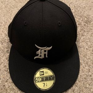 New Era Black Fear of God Essential 59FIFTY fitted hat